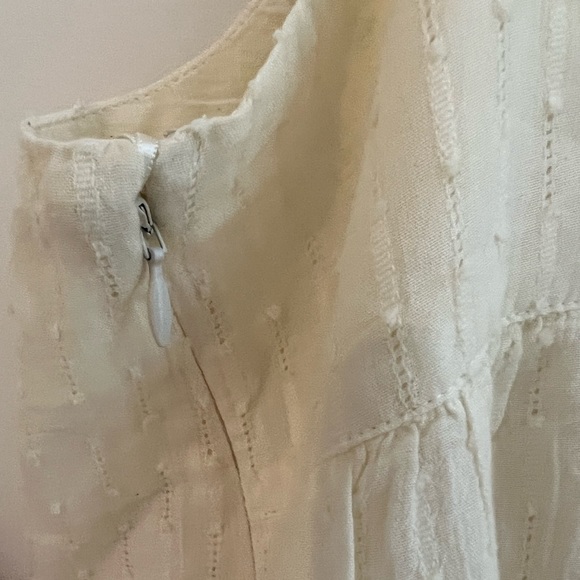 Urban Outfitters Dina Frock Beige Babydoll Dress size medium - Picture 6 of 7